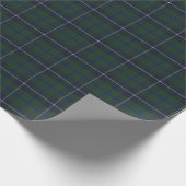 Douglas Modern Original Scottish Tartan Geschenkpapier (Ecke)