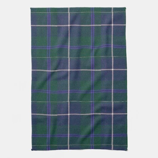Douglas moderner Tartan-kariertes Handtuch (Vertikal)