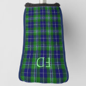 Douglas Offiziell Tartan mit Monogramm/Initialen Golf Headcover (Rotieren 90)
