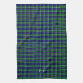 Douglas Offiziell Tartan mit Monogramm/Name Geschirrtuch (Vertikal)