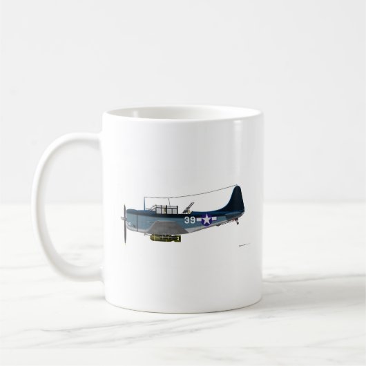 Douglas SBD-5 Dauntless Kaffeetasse (Links)