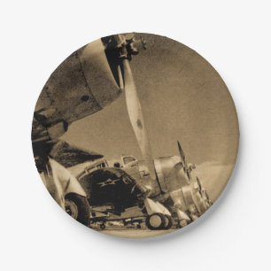 Douglas SBD Dauntless Bomberflugzeuge aus dem Zwei Pappteller