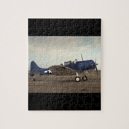 Douglas, SBD Dauntless, _Classic Luftfahrt Puzzle (Vertikal)