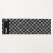 Douglas Scottish Tartan Kariert Pattern Yogamatte (Vorderseite (Horizontal))