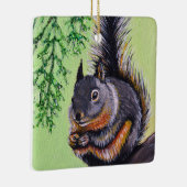 Douglas Squirrel Painting Keramikornament (Rechts)