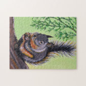 Douglas Squirrel Painting Puzzle (Horizontal)