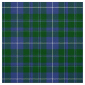 Douglas Tartan Blue Green und Black Kariert Fabric Stoff (Muster)