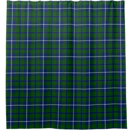 Douglas Tartan Duschvorhang (Vorderseite)