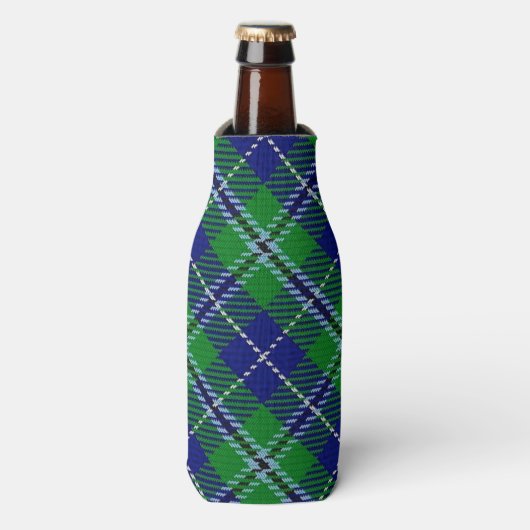 Douglas Tartan Flasche Cooler Flaschenkühler (Flaschenvorderseite)