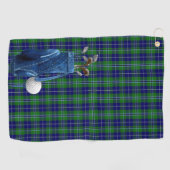 Douglas Tartan Kariert Golf Towel Golfhandtuch (Horizontal)