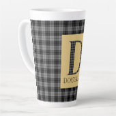 Douglas Tartan Monogram D Milchtasse (Linke Ecke)