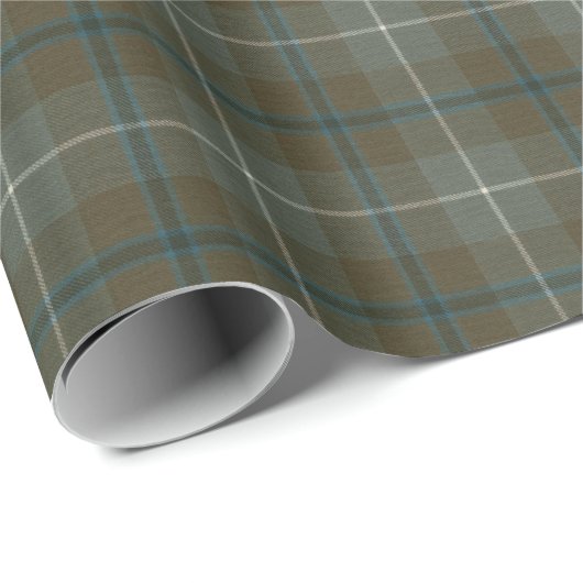 Douglas Weathered Original Scottish Tartan Geschenkpapier (Rolleneckpunkt)