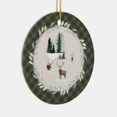 Douglas Weathered Original Scottish Tartan Keramik Ornament (Rechts)