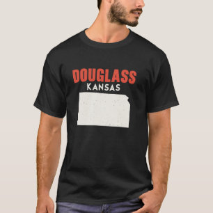 Douglass Kansas USA Staat America Travel Kansan T-Shirt