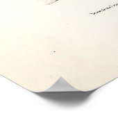 Douglass or Pine Squirrel (Chickaree) von Audubon Poster (Ecke)