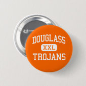 Douglass - Trojan - hoch - Oklahoma City Oklahoma Button (Vorne & Hinten)