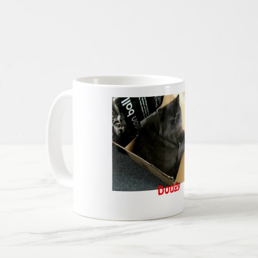 Dougy die persische Katze Kaffeetasse (Vorderseite Links)