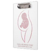 Doula & Birth Coach Custom Klemmbrett (Links)