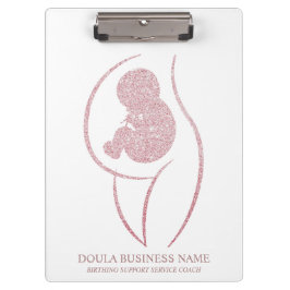 Doula & Birth Coach Custom Klemmbrett