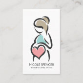 Doula Birth Coach Lactation Berater Midfrau Visitenkarte (Vorderseite)