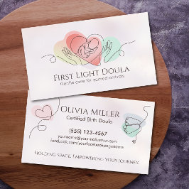 Doula - Birth Coach - Midfrau - Art Visitenkarte