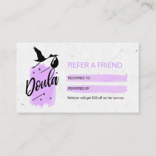 Doula Birth Coach REFENDE Visitenkarte