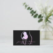 Doula Birth Coach Support Visitenkarte (Stehend Vorderseite)