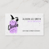 Doula Birth Coach Visitenkarte (Vorderseite)