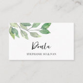 Doula Birth Coach Visitenkarte (Vorderseite)