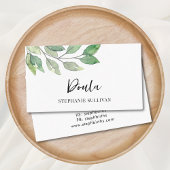 Doula Birth Coach Visitenkarte