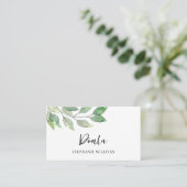 Doula Birth Coach Visitenkarte (Stehend Vorderseite)