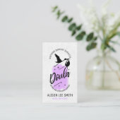 Doula Birth Coach Visitenkarte (Stehend Vorderseite)