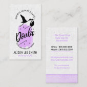 Doula Birth Coach Visitenkarte (Vorne/Hinten)