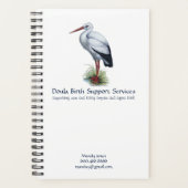 Doula Birth Support Services Planer (Vorderseite)