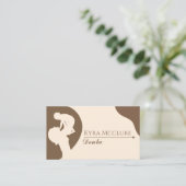 Doula Business Card Visitenkarte (Stehend Vorderseite)