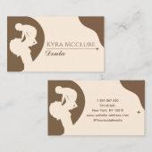 Doula Business Card Visitenkarte (Vorne/Hinten)