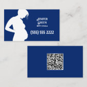 Doula Custom QR Visitenkarte (Vorne/Hinten)