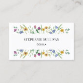 Doula Floral Visitenkarte (Vorderseite)