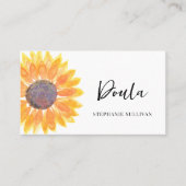 Doula Floral Visitenkarte (Vorderseite)