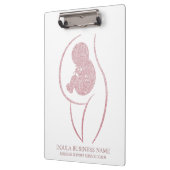 Doula & Geburtscoach individuell Klemmbrett (Links)