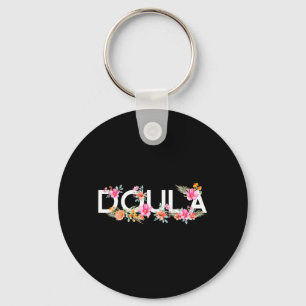 Doula-Geburtshelferin Blume 1 Schlüsselanhänger
