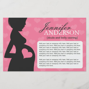 Doula, Hebamme, Flyer von Bly Casting
