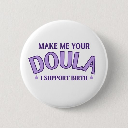 Doula, Hebamme, Geburtsunterstützung, Geburtsschal Button (Vorderseite)