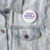 Doula, Hebamme, Geburtsunterstützung, Geburtsschal Button (Beispiel)