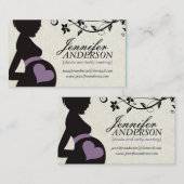 Doula, Hebamme-und Bauch Casting-Visitenkarten Visitenkarte (Vorne/Hinten)