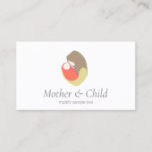 Doula Midfrau Birthing Coach - Mutter und Kind Visitenkarte (Vorderseite)