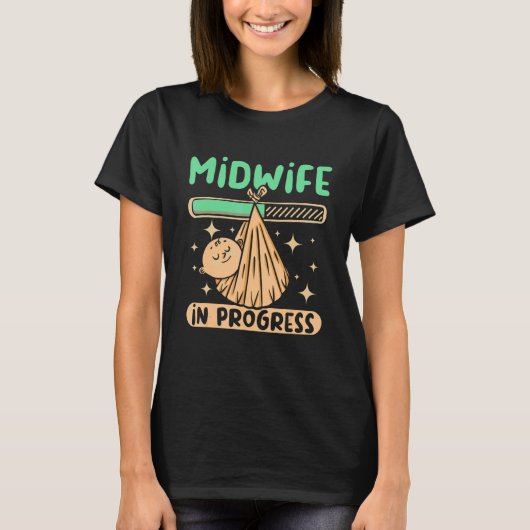 Doula Midfrau in progress T-Shirt (Vorderseite)