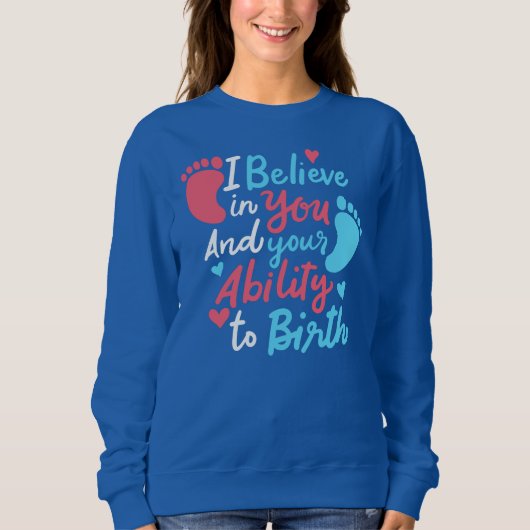Doula Midfrau Inspiration Mama Sweatshirt (Vorderseite)