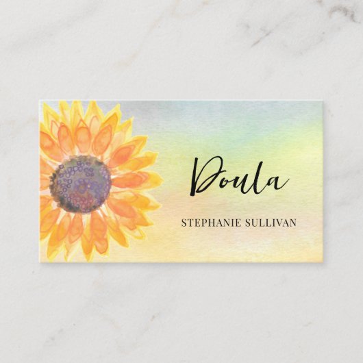 Doula Midfrau Visitenkarte (Vorderseite)