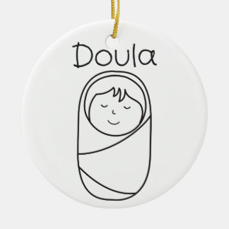 Doula Porzellan-Verzierung Keramikornament